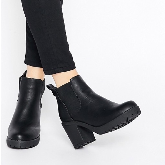 asos platform chelsea boots